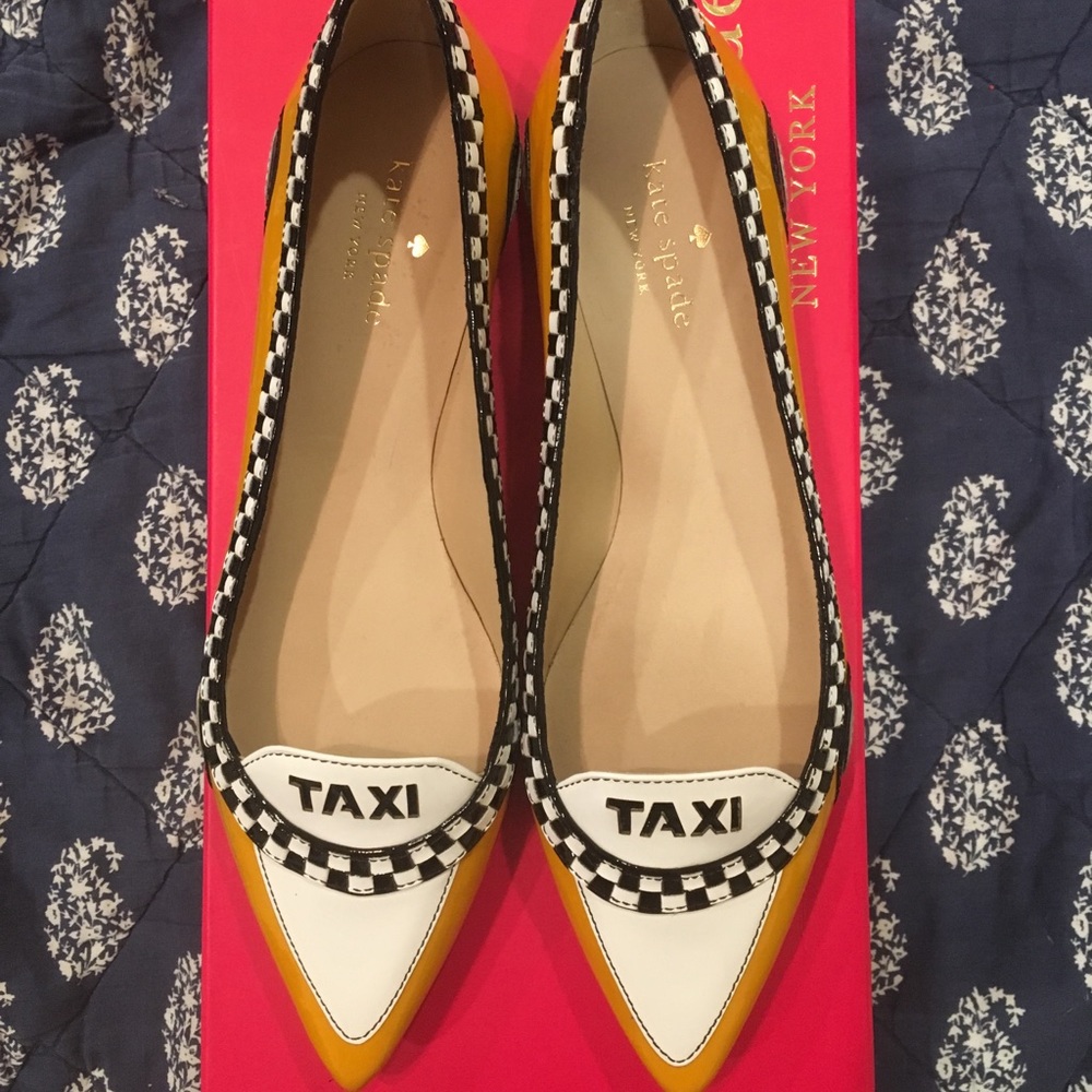 Kate Spade GO! Taxi flats!